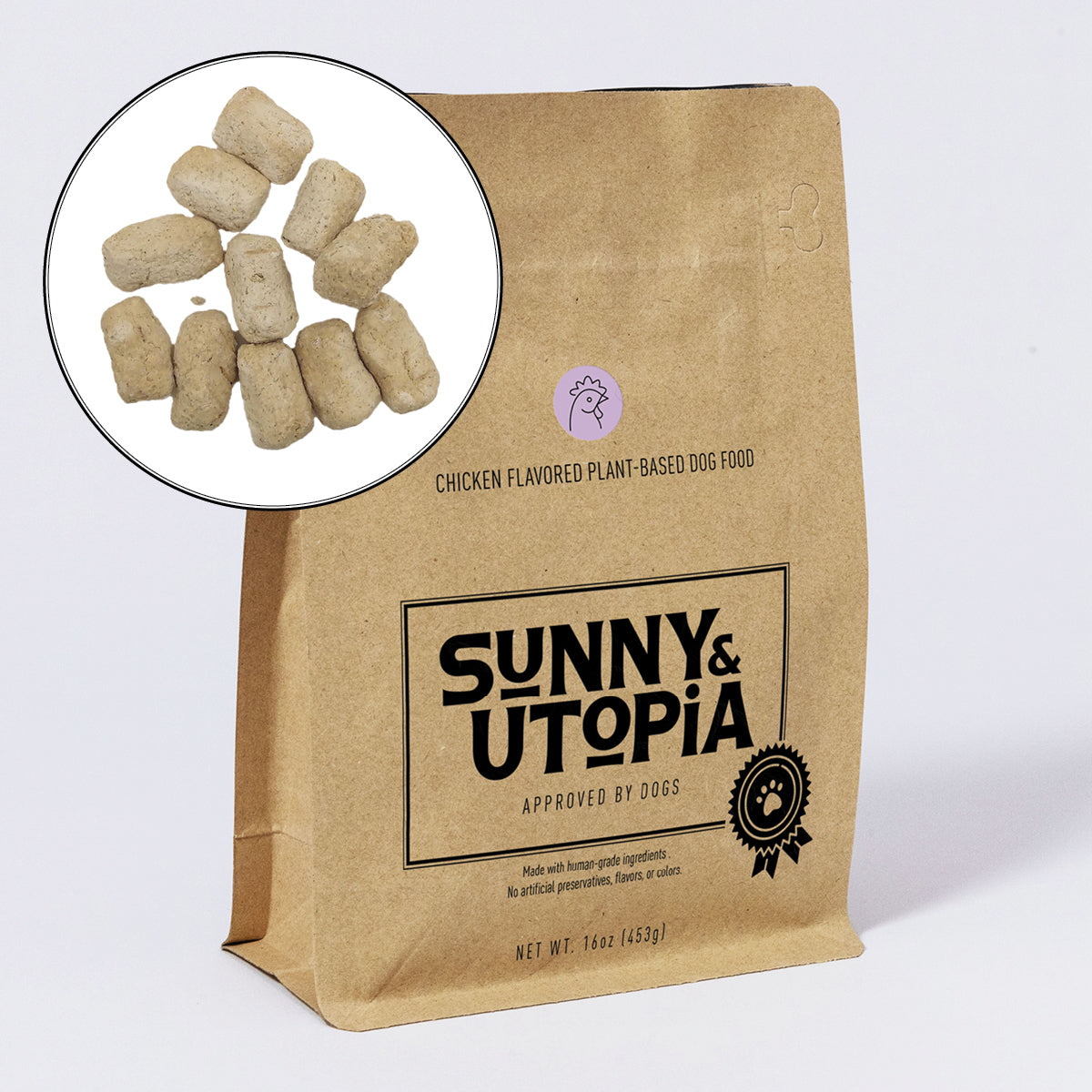 Sunny & Utopia Dog Food: Chicken Flavor