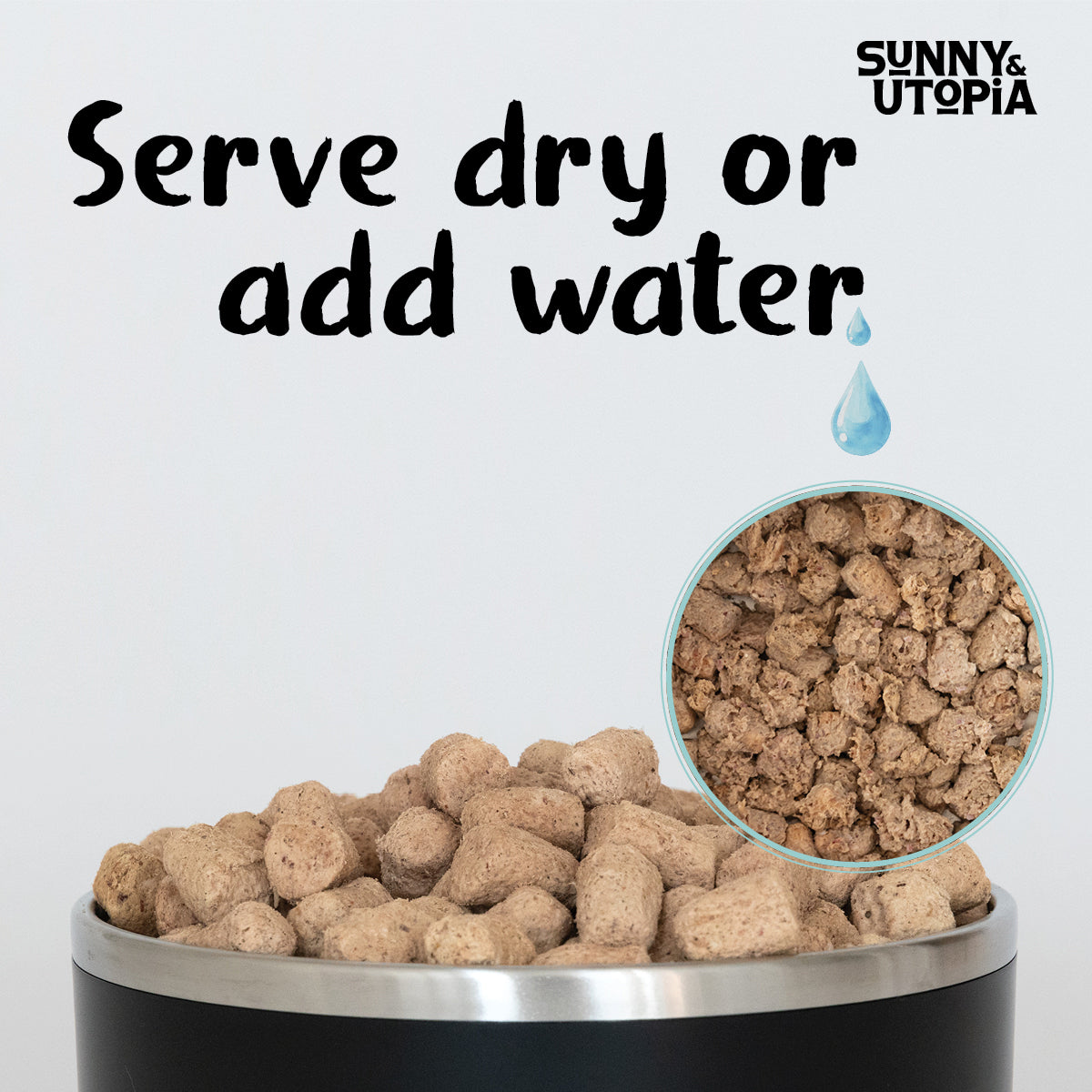 Sunny & Utopia Dog Food: Lamb Flavor