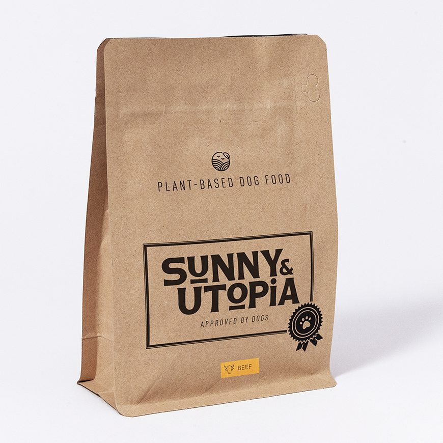 Sunny & Utopia Dog Food: Beef Flavor